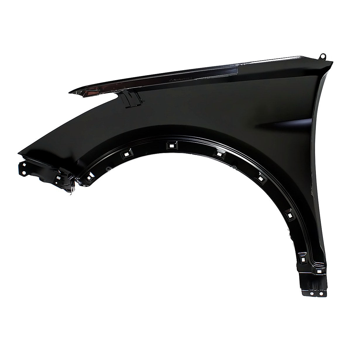 2013-2018 Hyundai Santa_Fe Fender Front Passenger Side (Without Side Lamp Hole) Steel Gls/Ltd/ Xl Usa Built Model Same As Hy1241159 – Back View (HY1241160)