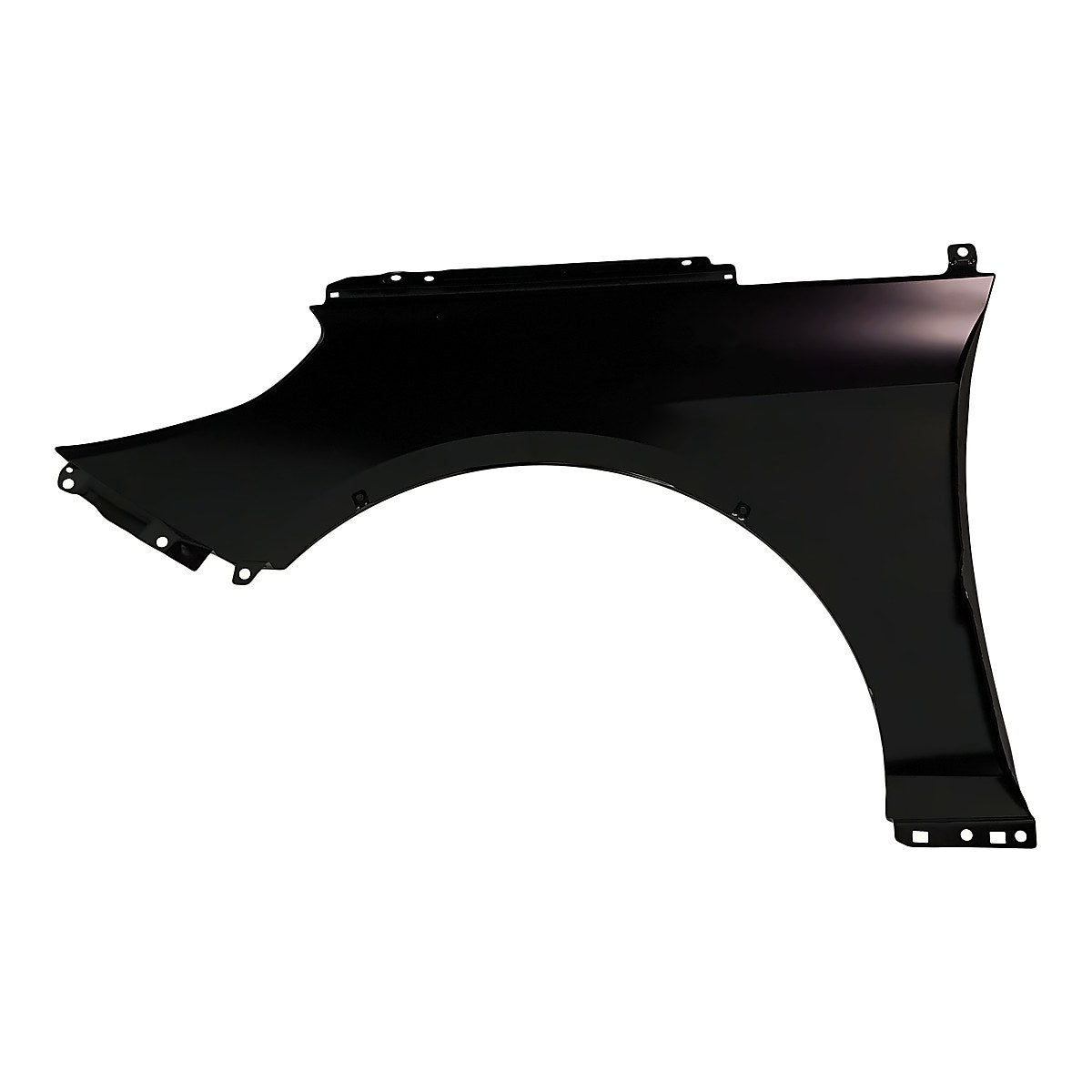 2018-2019 Hyundai Sonata Fender Front Passenger Side Steel Exclude Hybrid – Back View (HY1241169)