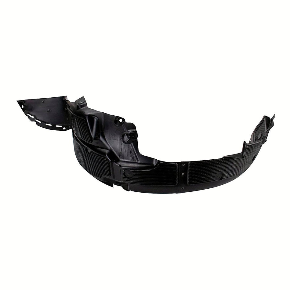 2014-2017 Hyundai Accent Sedan Fender Liner Driver Side - side angle, Part HY1248136