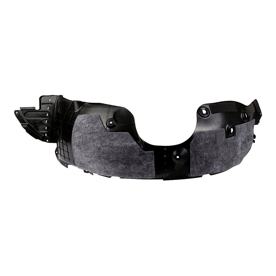 2019 Hyundai Santafe Xl Fender Liner Front Driver Side - side angle, Part HY1248165