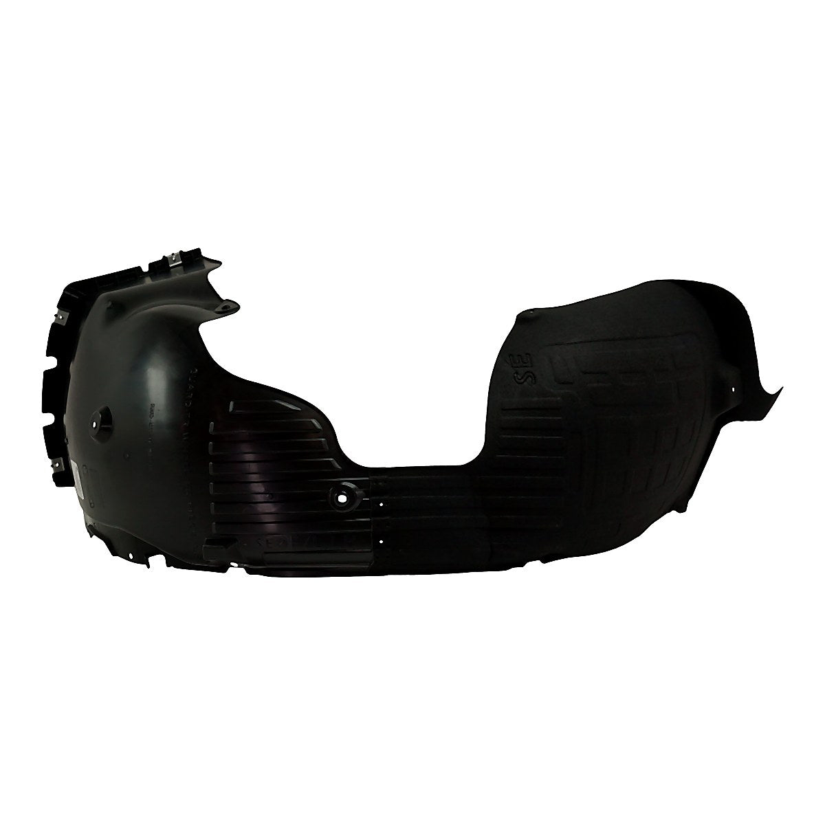 2018-2019 Hyundai Sonata Fender Liner Front Driver Side With Chrome Without Hybrid – Side View (HY1248169)
