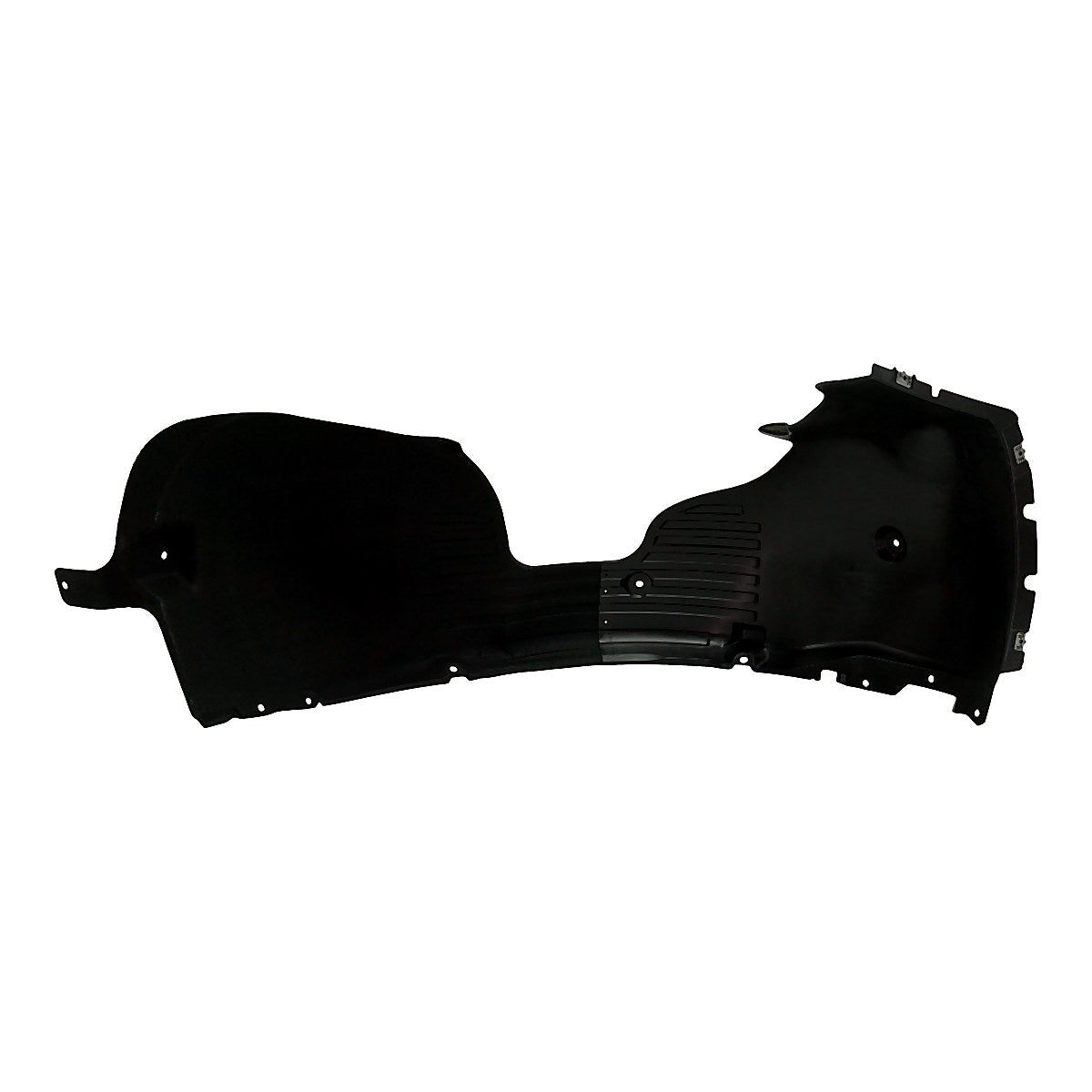 2018-2019 Hyundai Sonata Fender Liner Front Driver Side With Chrome Without Hybrid – Back View (HY1248169)