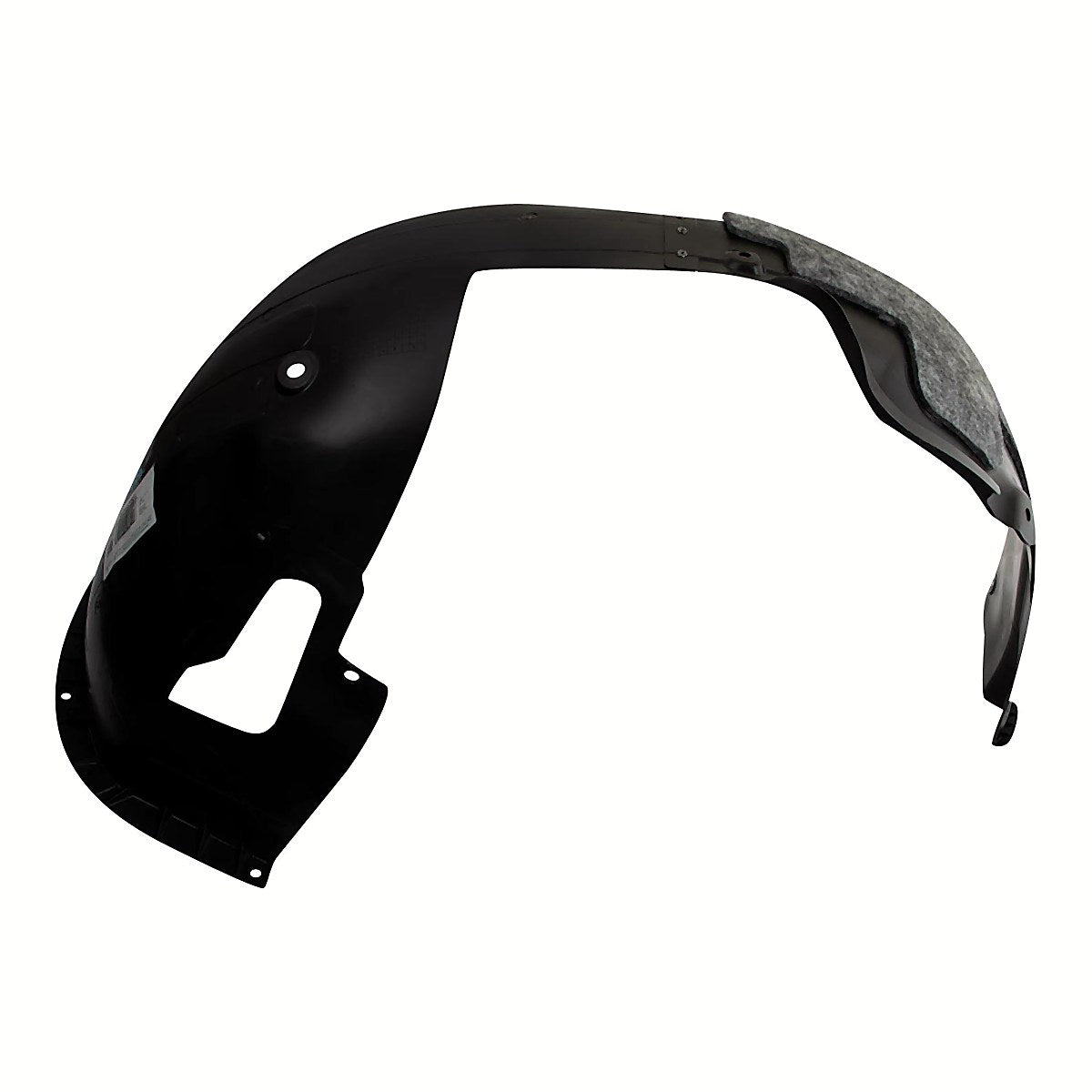 2017-2018 Hyundai Elantra_Sedan Fender Liner Front Passenger Side Injection Moulded Usa Built – Back View (HY1249161)