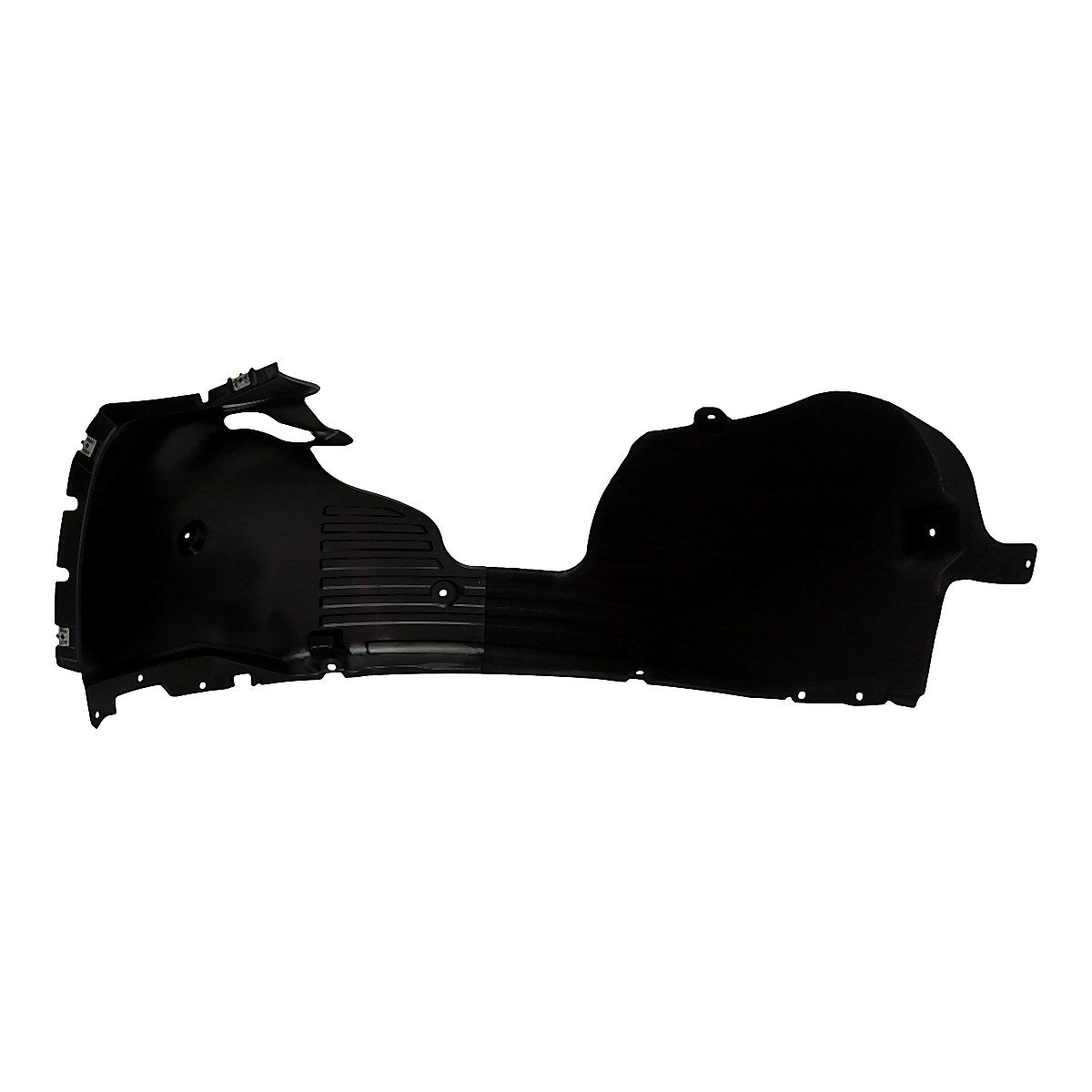 2018-2019 Hyundai Sonata Fender Liner Front Passenger Side With Chrome Without Hybrid – Back View (HY1249169)