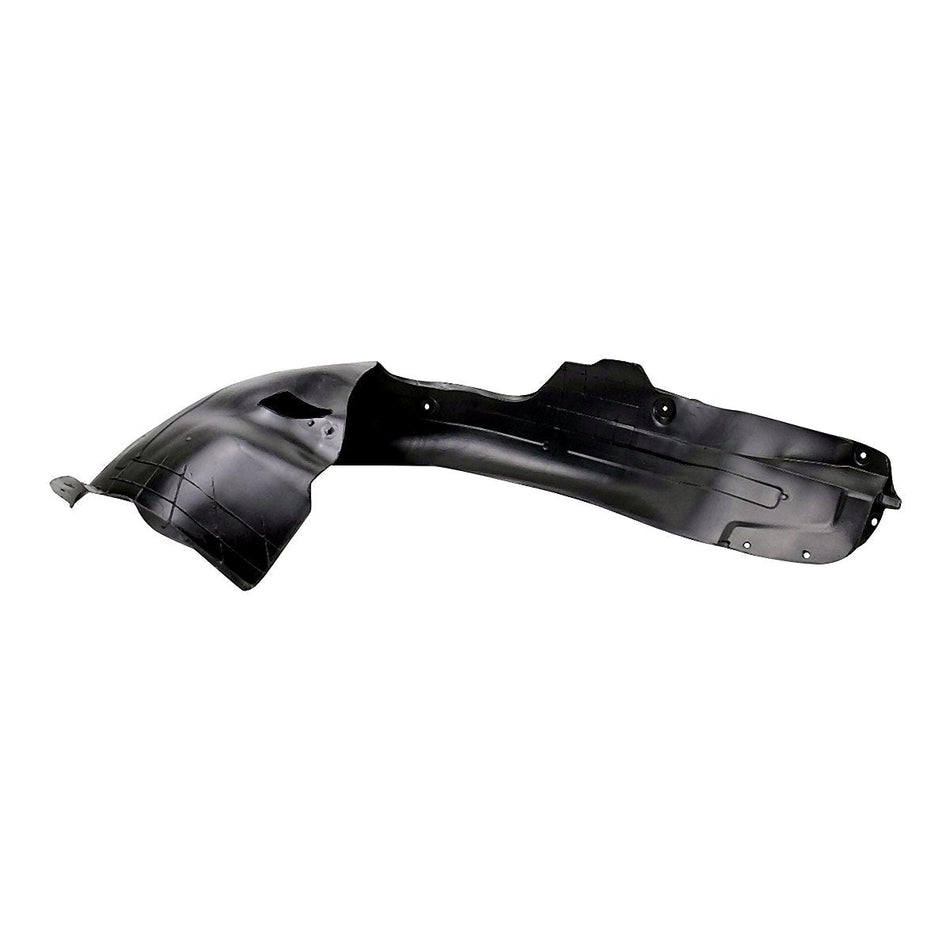 2018-2020 Hyundai Accent Hatchback Fender Liner Front Passenger Side - side angle, Part HY1249170