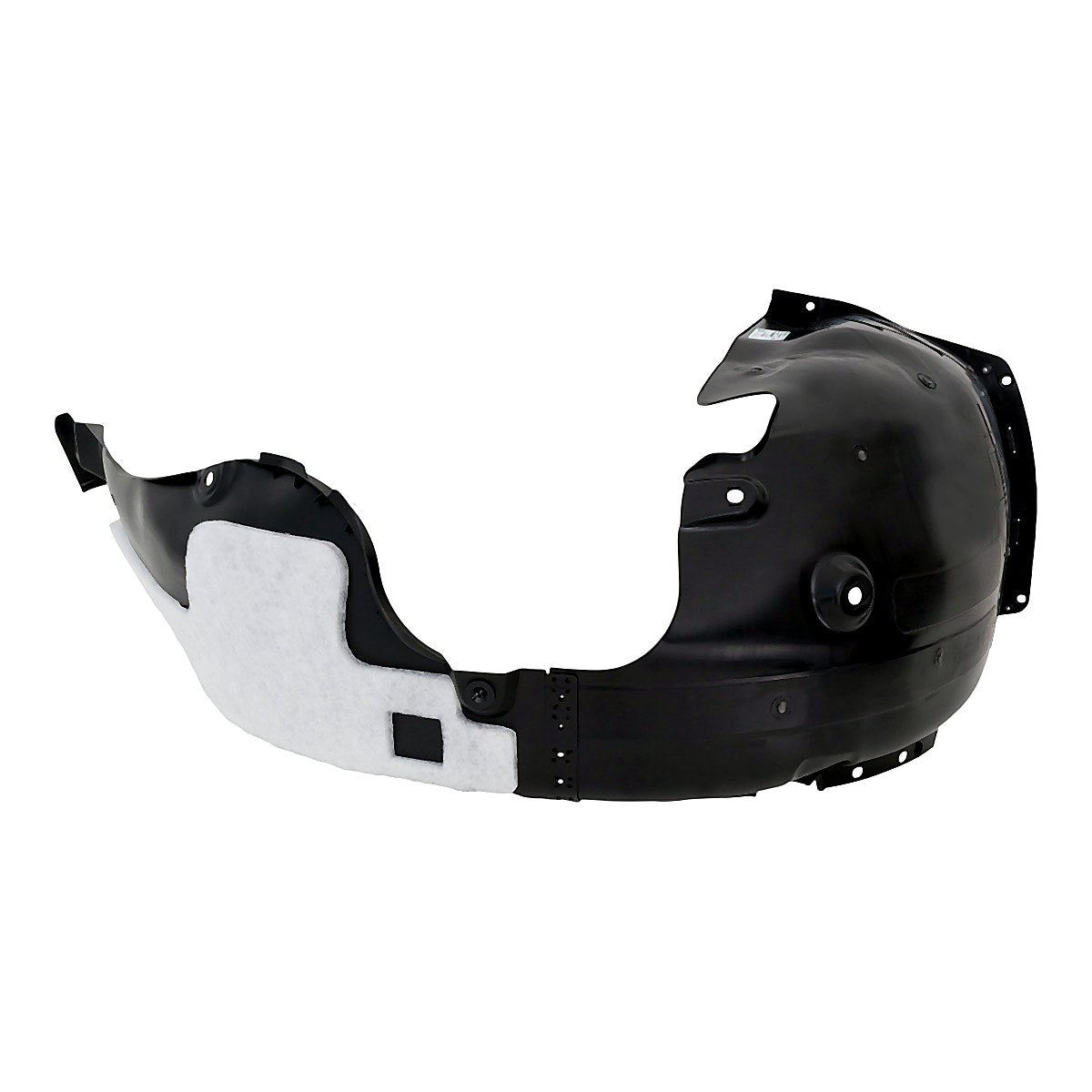 2021-2023 Hyundai Elantra_Sedan Fender Liner Front Passenger Side Injection Molded Korea Built – Side View (HY1249187)