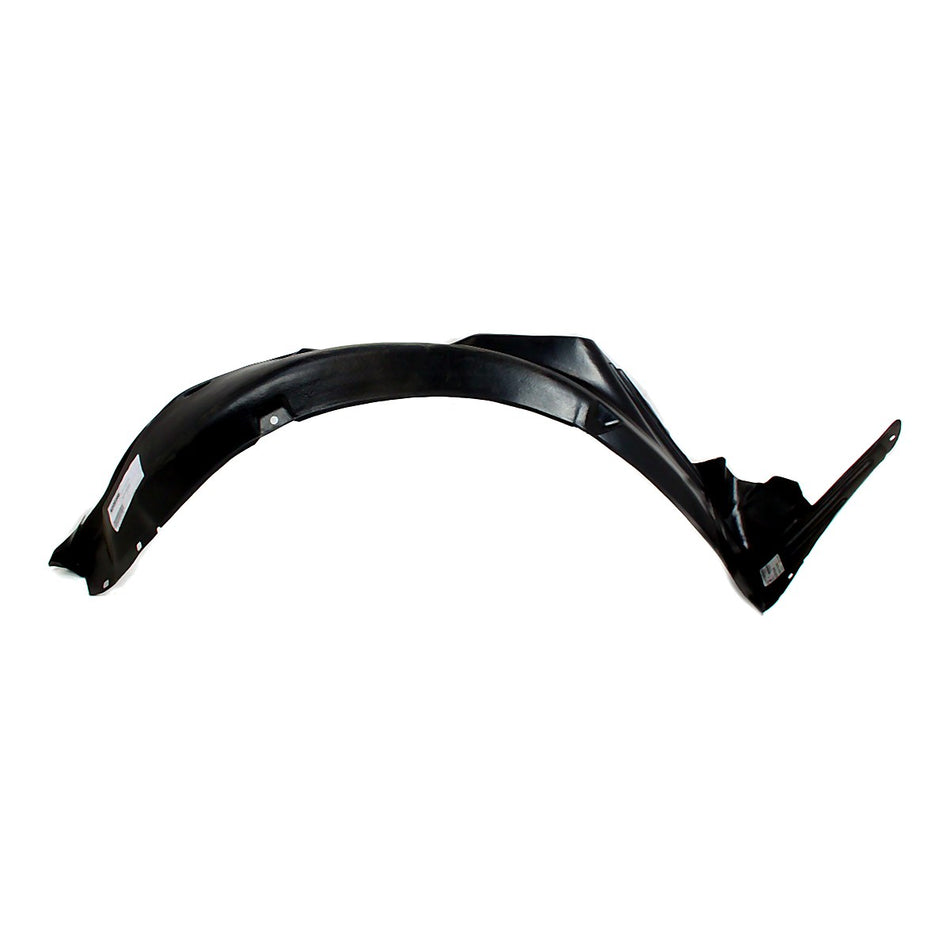 2003-2006 Hyundai Accent Sedan Fender Liner Passenger Side - side angle, Part HY1251106