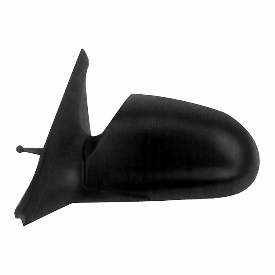 2000-2002 Hyundai Accent Sedan Door Mirror Driver Side - side angle, Part HY1320121