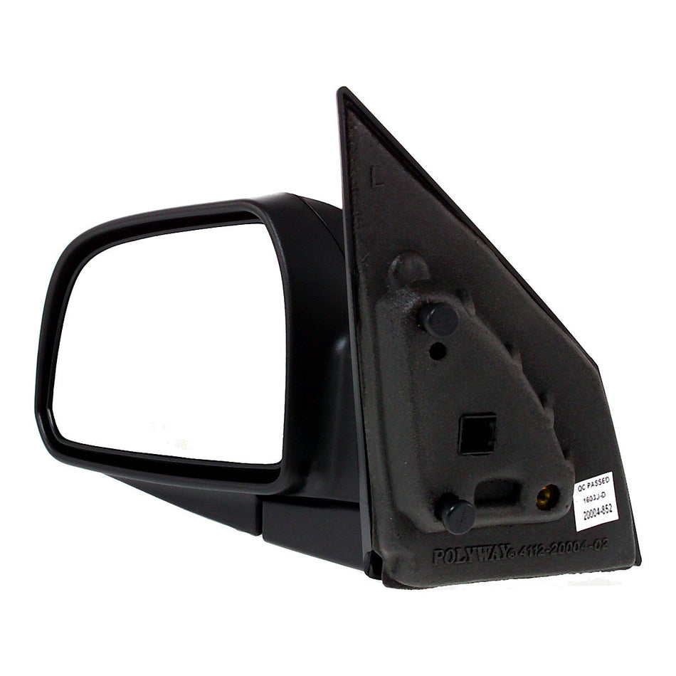 2005-2009 Hyundai Tucson Door Mirror Driver Side Power Heated Textured Black_HY1320151-2