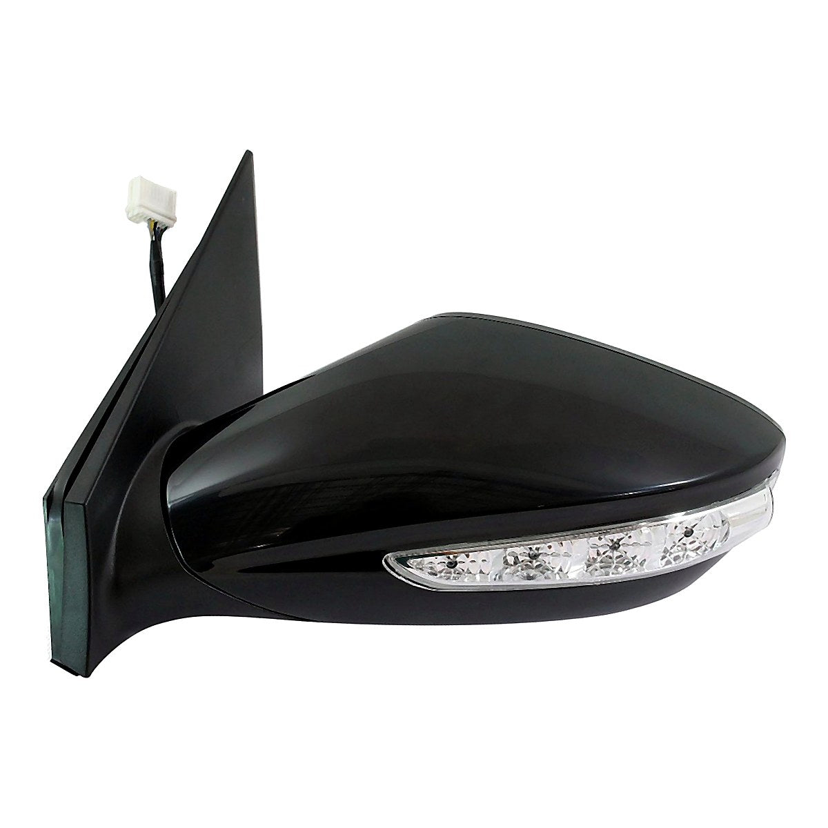 2011-2014 Hyundai Sonata Door Mirror Driver Side Power Heated With Signal_HY1320168-4