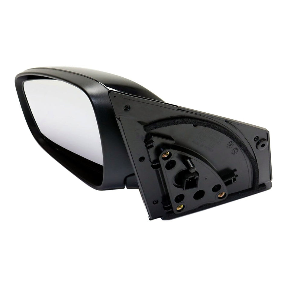 2012-2017 Hyundai Accent Sedan Door Mirror Driver Side - side angle, Part HY1320180