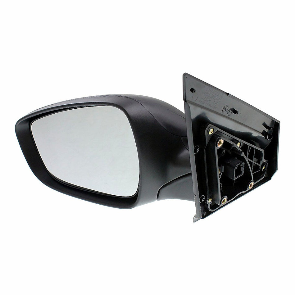 2012 Hyundai Accent Sedan Door Mirror Driver Side - side angle, Part HY1320181