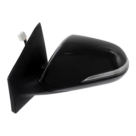 2015-2017 Hyundai Sonata Door Mirror Driver Side Power Heated With Signal Without Blind Spot Detection Manual Foldiing Ptm_HY1320204-4