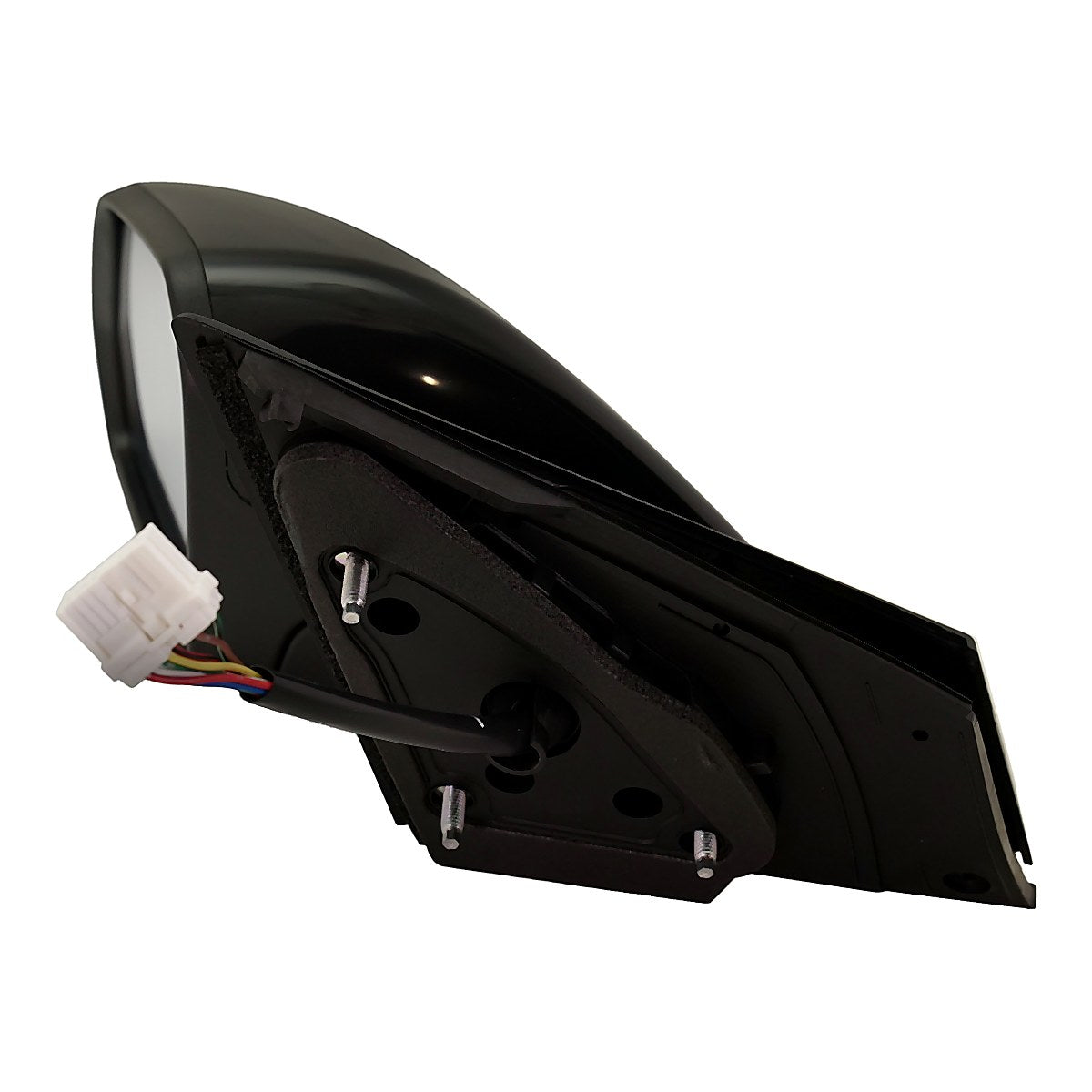 2018-2019 Hyundai Sonata Door Mirror Driver Side Power Textured With Blind Spot/Signal/Heat_HY1320238-2