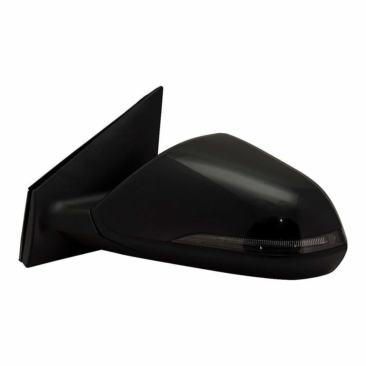 2018-2019 Hyundai Sonata Door Mirror Driver Side Power Textured With Blind Spot/Signal/Heat_HY1320238-3