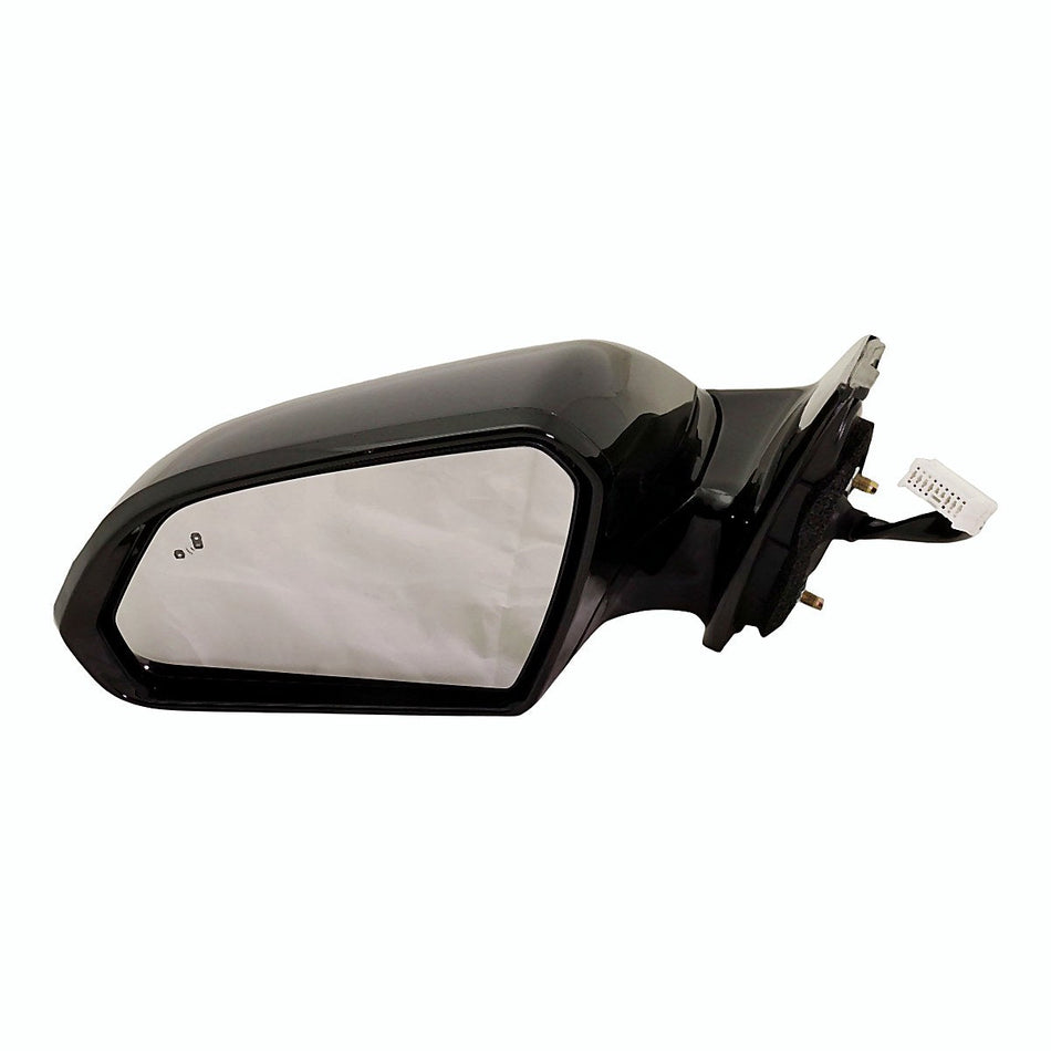 2018-2019 Hyundai Sonata Door Mirror Driver Side Power Ptm Base With Blind Spot/Signal/Heat/Memory_HY1320240