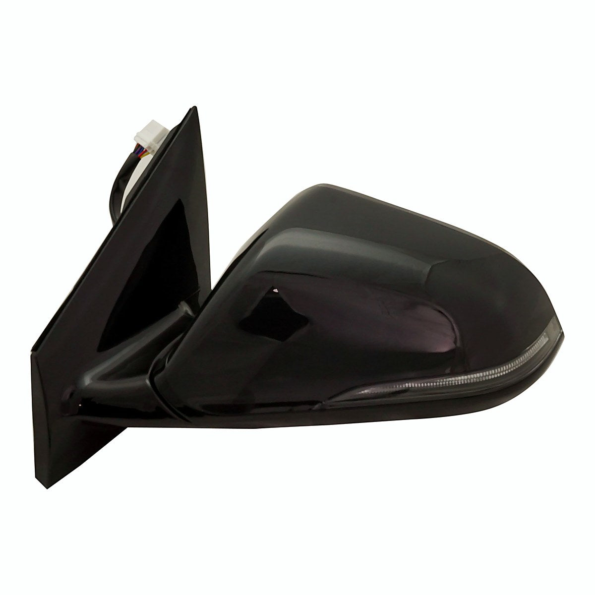 2018-2019 Hyundai Sonata Door Mirror Driver Side Power Ptm Base With Blind Spot/Signal/Heat/Memory_HY1320240-4