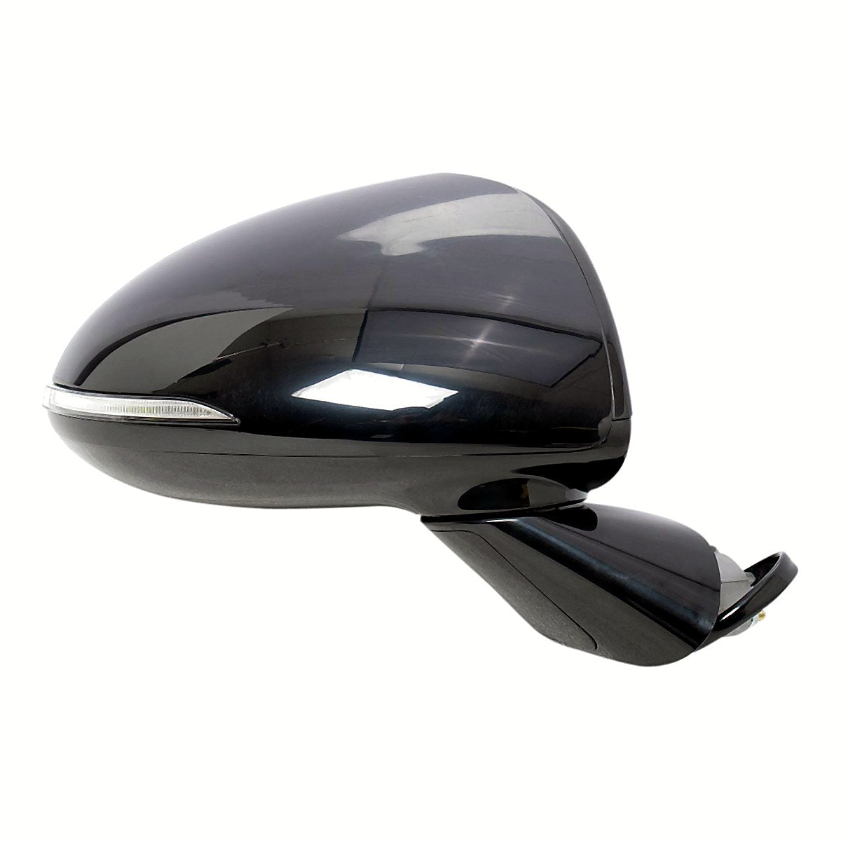 2020-2023 Hyundai Sonata Door Mirror Driver Side Power Gloss Black N-Line/Sel Plus/Sprt Model_HY1320273-2