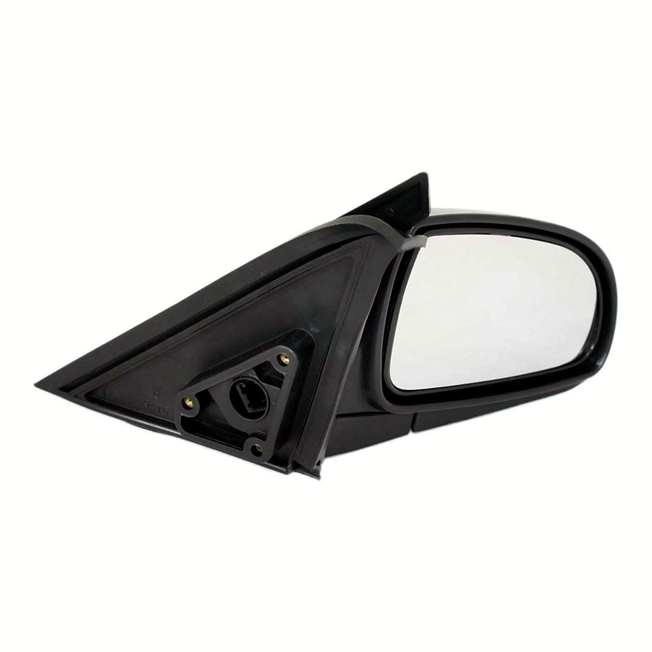 2000-2002 Hyundai Accent Sedan Door Mirror Passenger Side - side angle, Part HY1321121