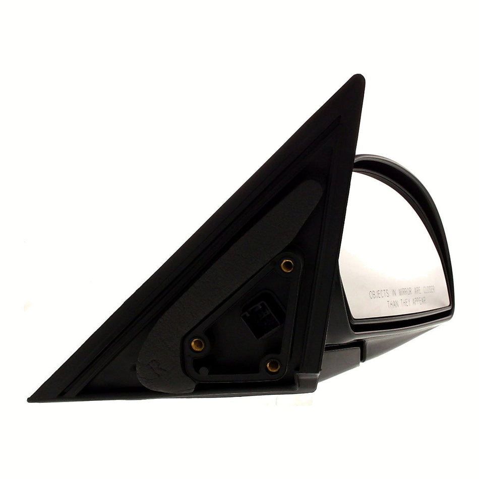 2002-2005 Hyundai Accent Sedan Door Mirror Passenger Side - side angle, Part HY1321139