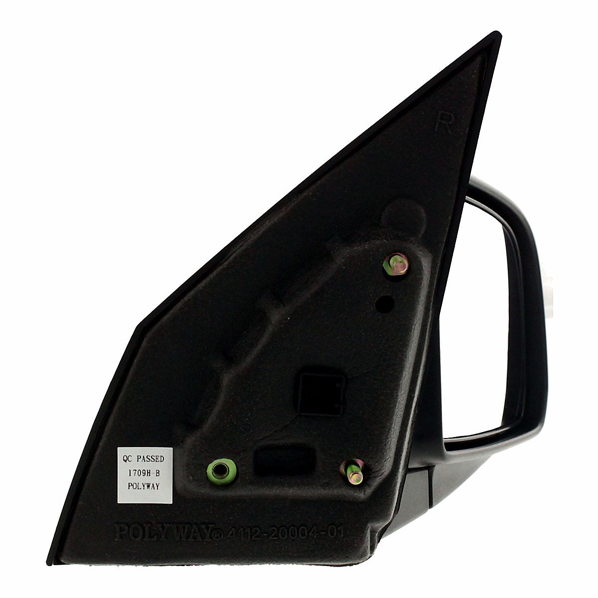 2005-2009 Hyundai Tucson Door Mirror Passenger Side Power Heated Textured Black_HY1321151-2