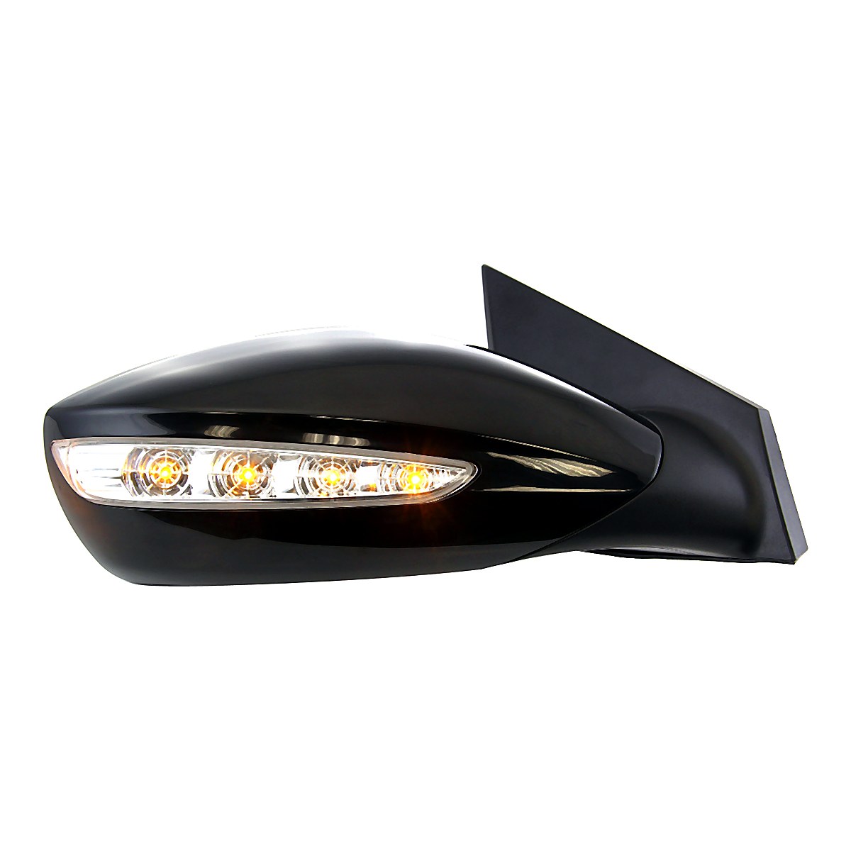 2011-2013 Hyundai Sonata Door Mirror Passenger Side Power With Signal_HY1321167-3