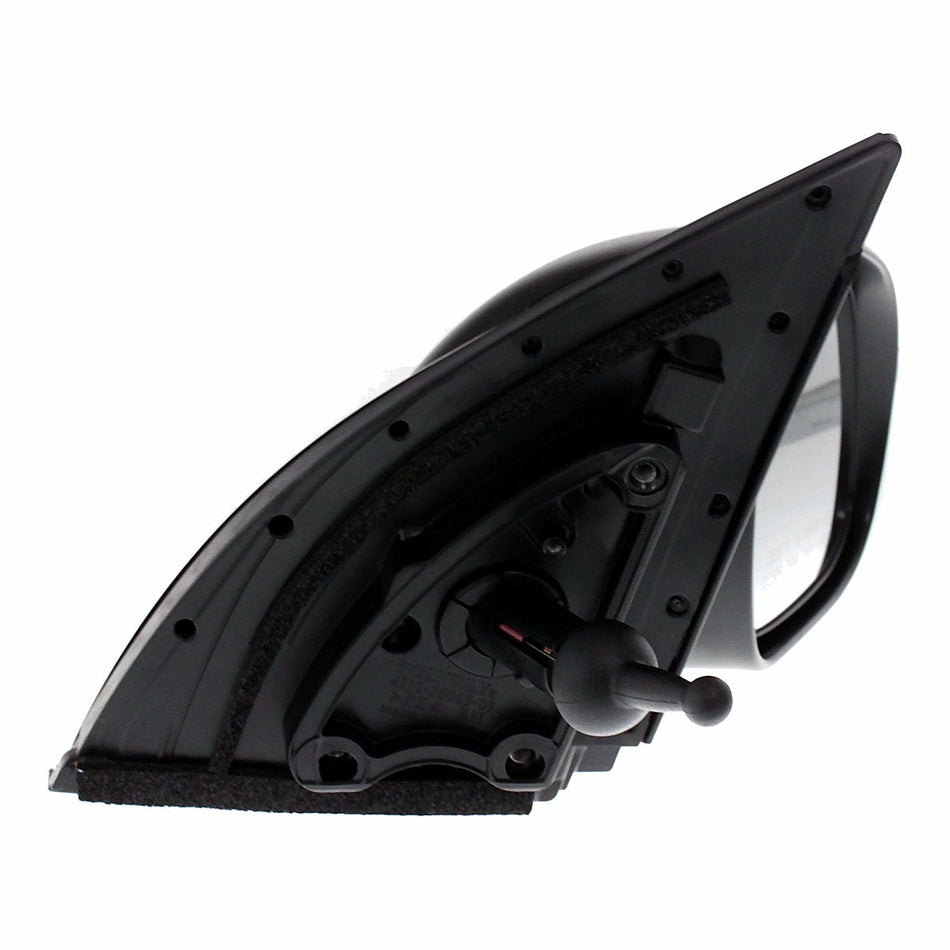 2010-2011 Hyundai Accent Sedan Door Mirror Passenger Side - side angle, Part HY1321170