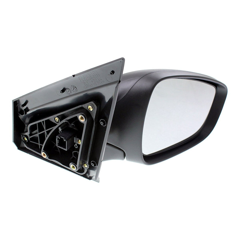 2012 Hyundai Accent Sedan Door Mirror Passenger Side - side angle, Part HY1321181