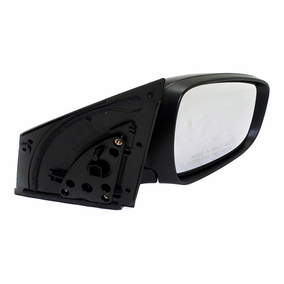 2012-2017 Hyundai Accent Sedan Door Mirror Passenger Side - side angle, Part HY1321183