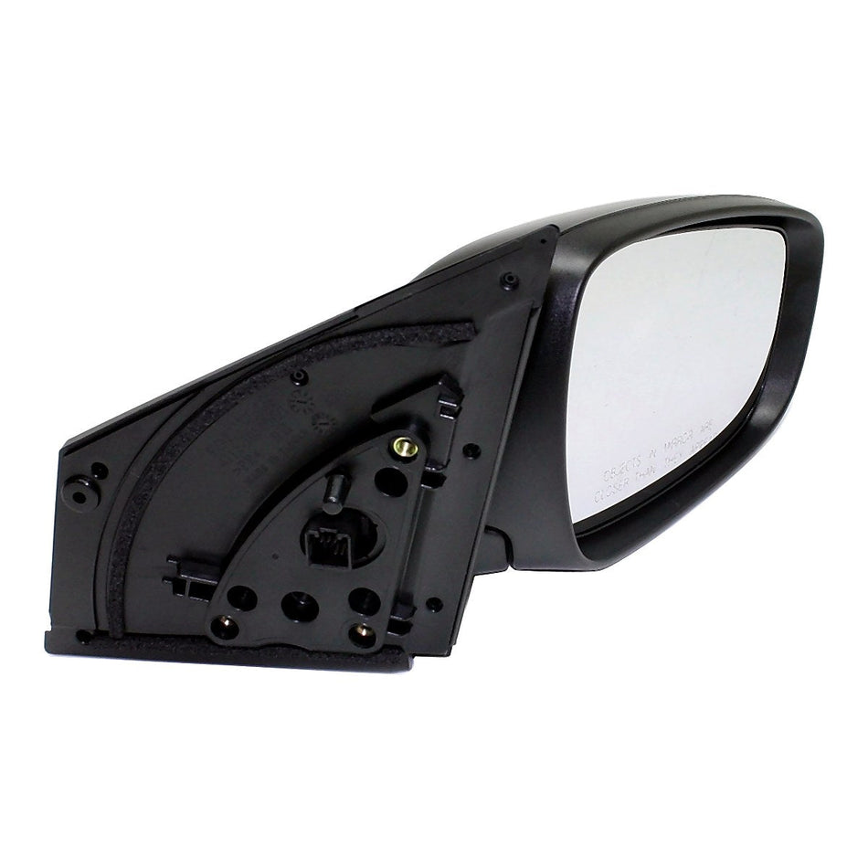 2012-2014 Hyundai Accent Sedan Door Mirror Passenger Side - side angle, Part HY1321186