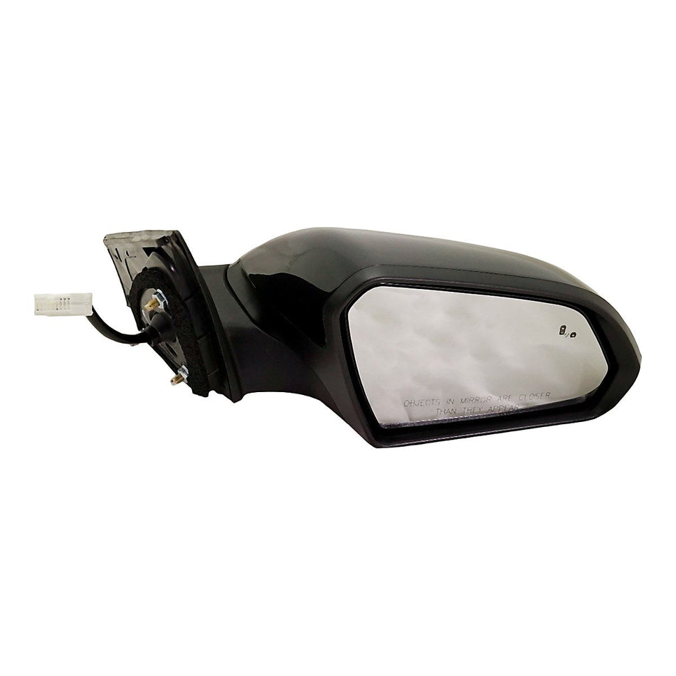2018-2019 Hyundai Sonata Door Mirror Passenger Side Power Textured With Blind Spot_HY1321237