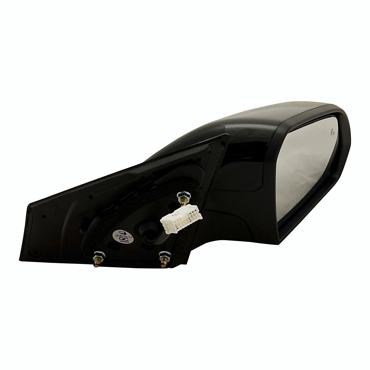 2018-2019 Hyundai Sonata Door Mirror Passenger Side Power Textured With Blind Spot_HY1321237-2