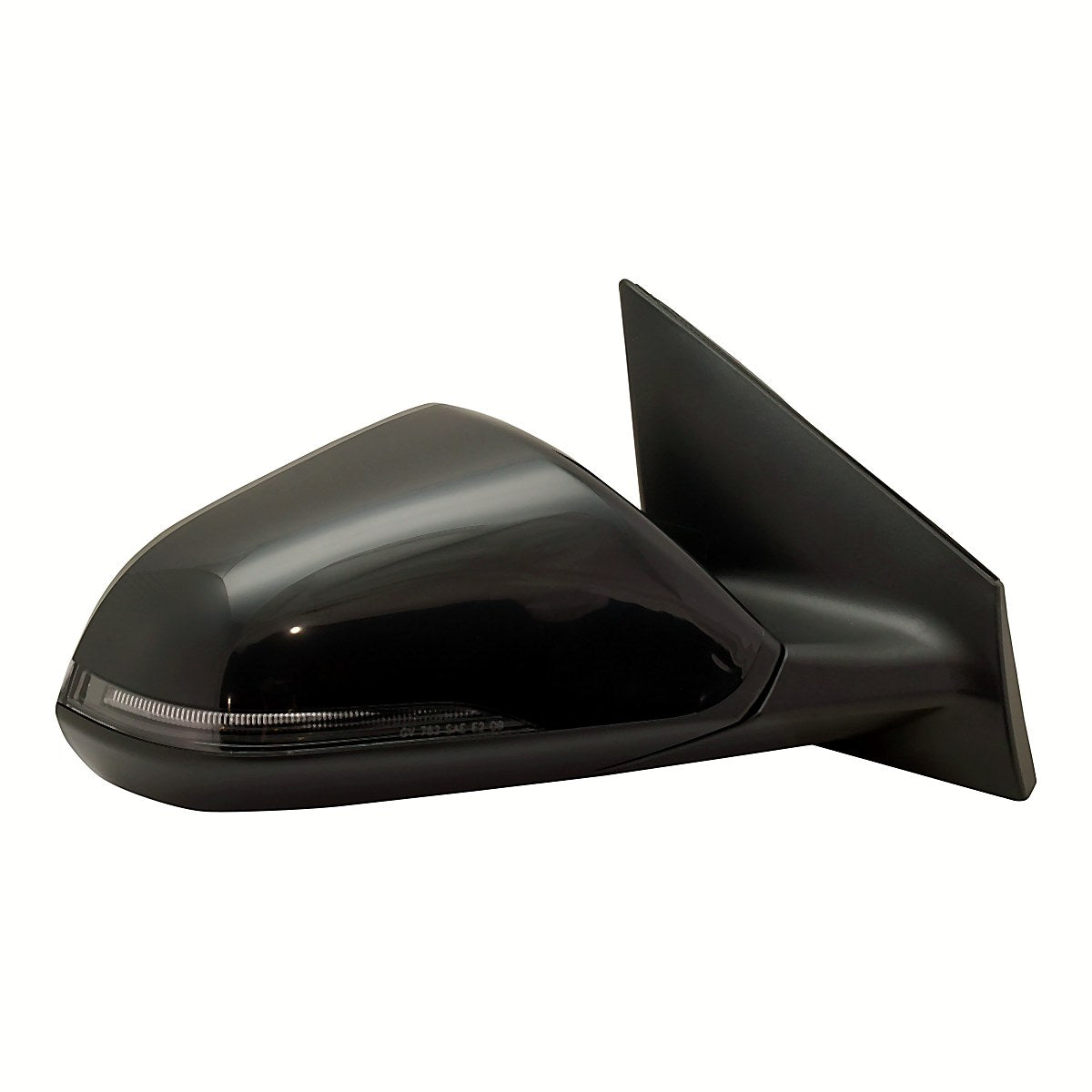 2018-2019 Hyundai Sonata Door Mirror Passenger Side Power Textured With Blind Spot/Signal/Heat_HY1321238-3