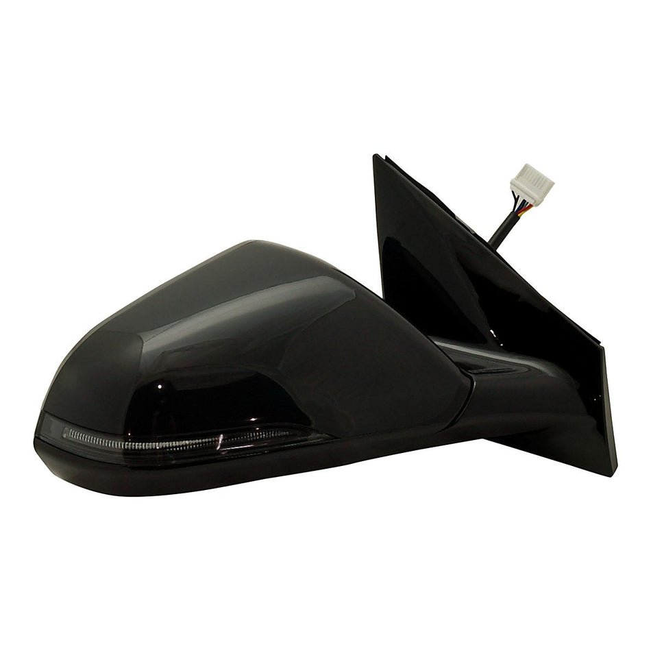 2018-2019 Hyundai Sonata Door Mirror Passenger Side Power Ptm Base With Blind Spot/Signal/Heat_HY1321239-2