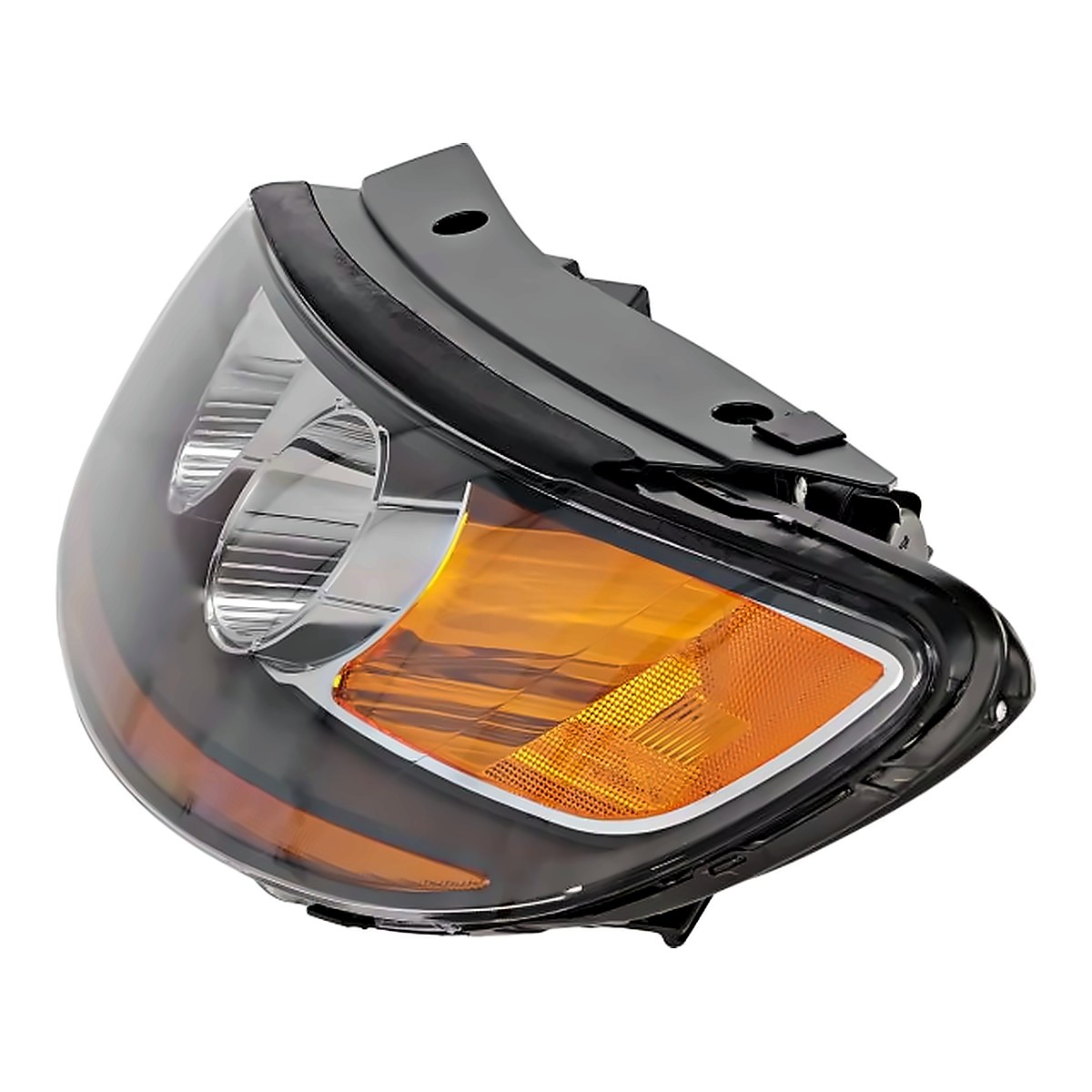 2007-2009 Hyundai Santa_Fe Headlight Driver Side Frontom 7/11/07 – Angle View (HY2502150)