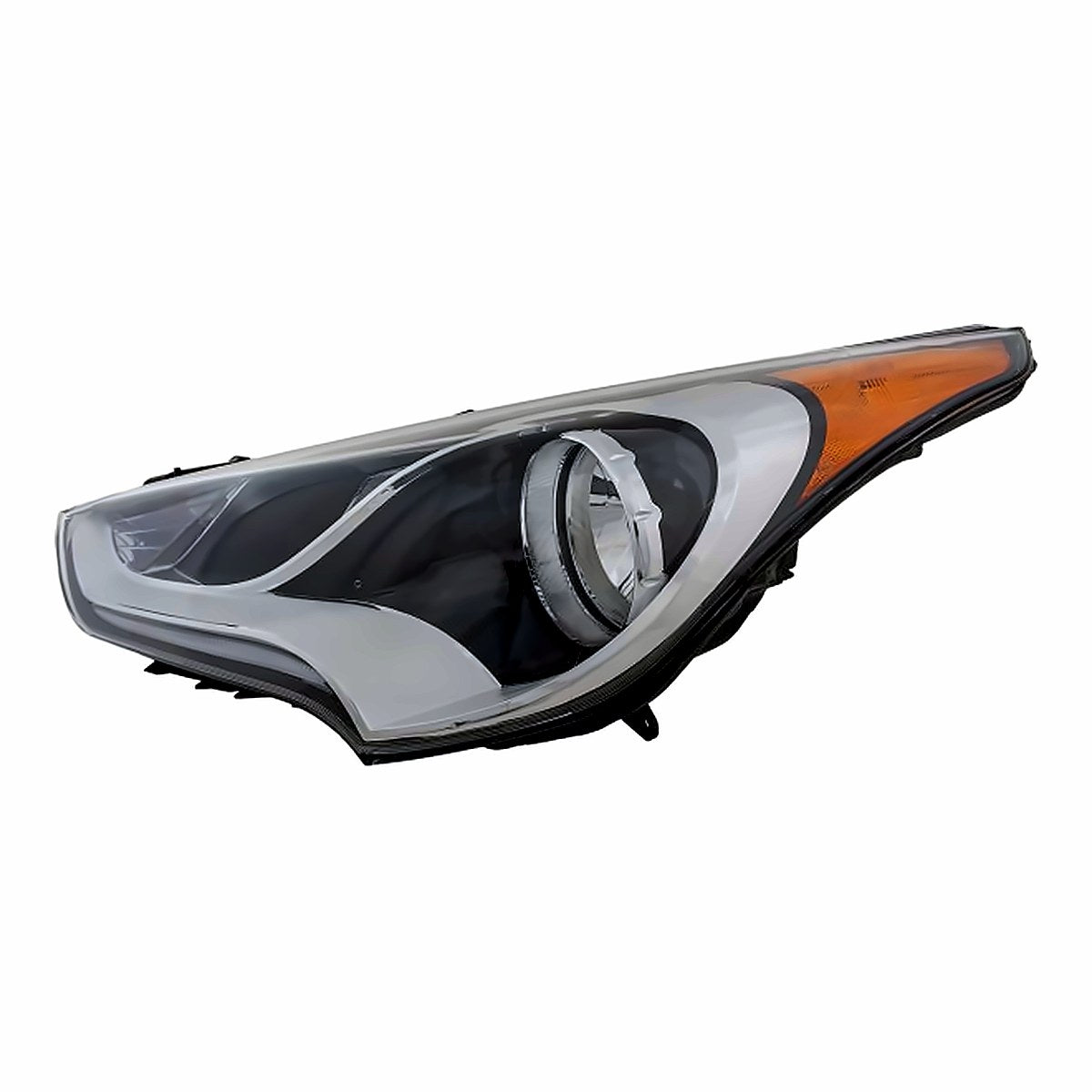 2012-2017 Hyundai Veloster Headlight Driver Side Non-Projection For Non-Turbo Model – Side View (HY2502168)