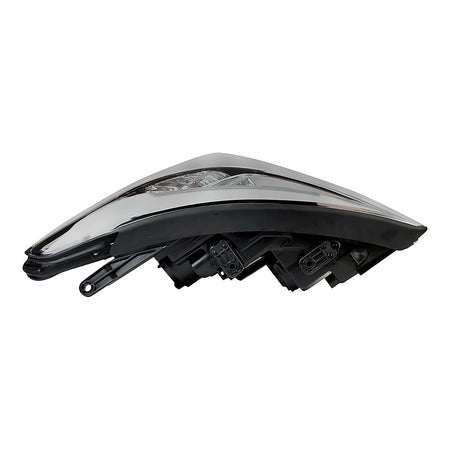 2013-2016 Hyundai Santa_Fe_Sport Headlight Driver Side Halogen Sports Black Bezel – Angle View (HY2502169)