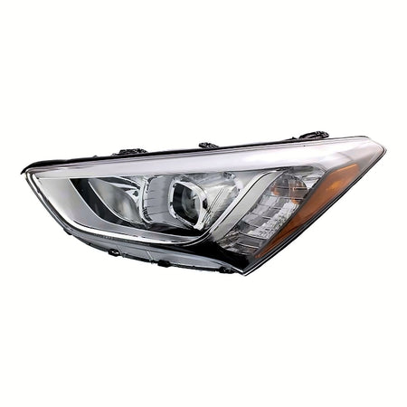 2013-2016 Hyundai Santa_Fe Headlight Driver Side Halogen Gls/Ltd Model – Front View (HY2502175)