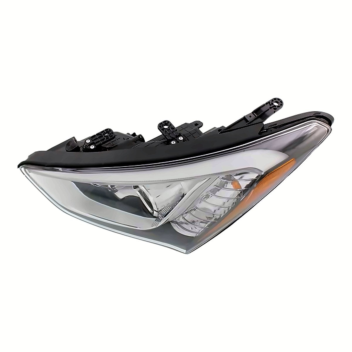 2013-2016 Hyundai Santa_Fe Headlight Driver Side Halogen Gls/Ltd Model – Detail View (HY2502175)