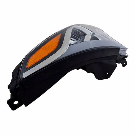 2015-2017 Hyundai Sonata Headlight Driver Side Halogen With Black Bezel/Chrome Trim/Sonata 15-17/Sport/Limited16-17 – Detail View (HY2502183)