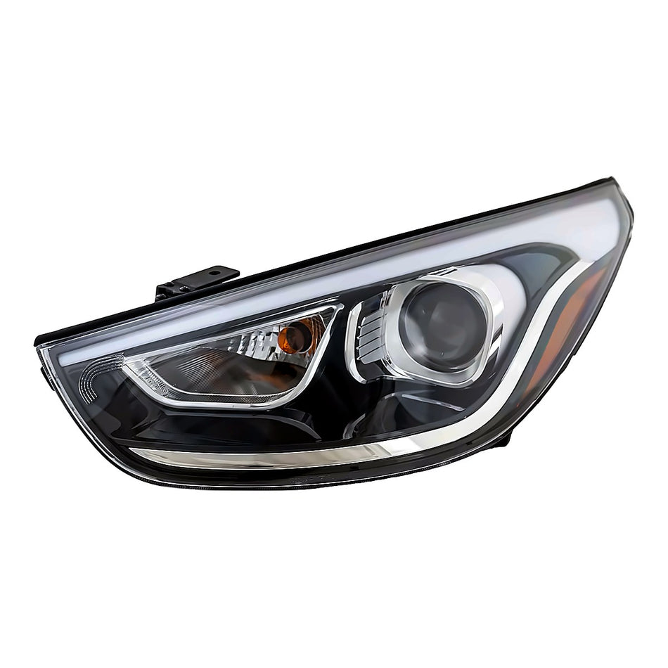 2014-2015 Hyundai Tucson Headlight Driver Side Halogen – Front View (HY2502185)