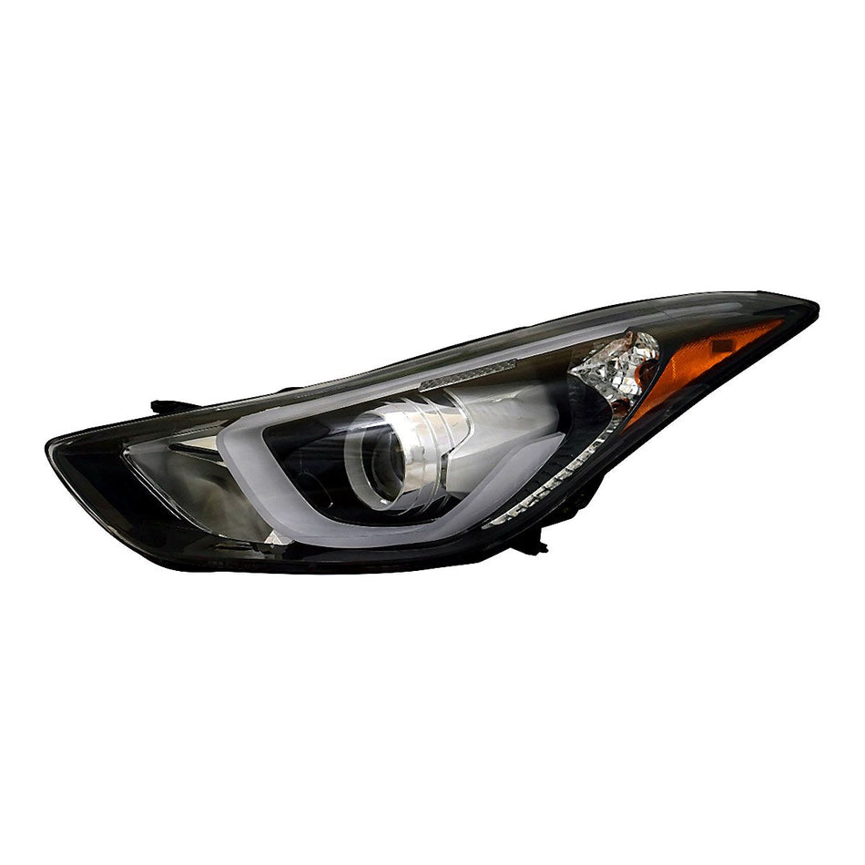 2014-2016 Hyundai Elantra_Sedan Headlight Driver Side Led Projector Type Usa Built – HY2502186