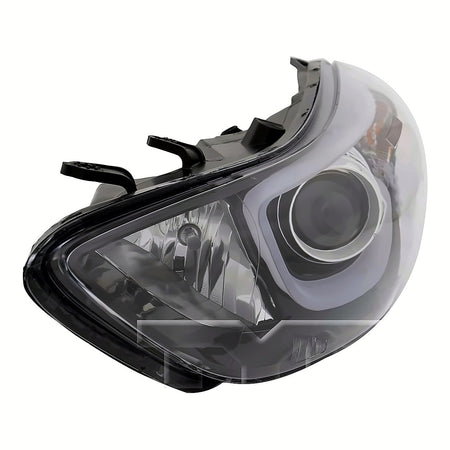 2013-2014 Hyundai Elantra_Coupe Headlight Driver Side Led Korea Built – Angle View (HY2502188)