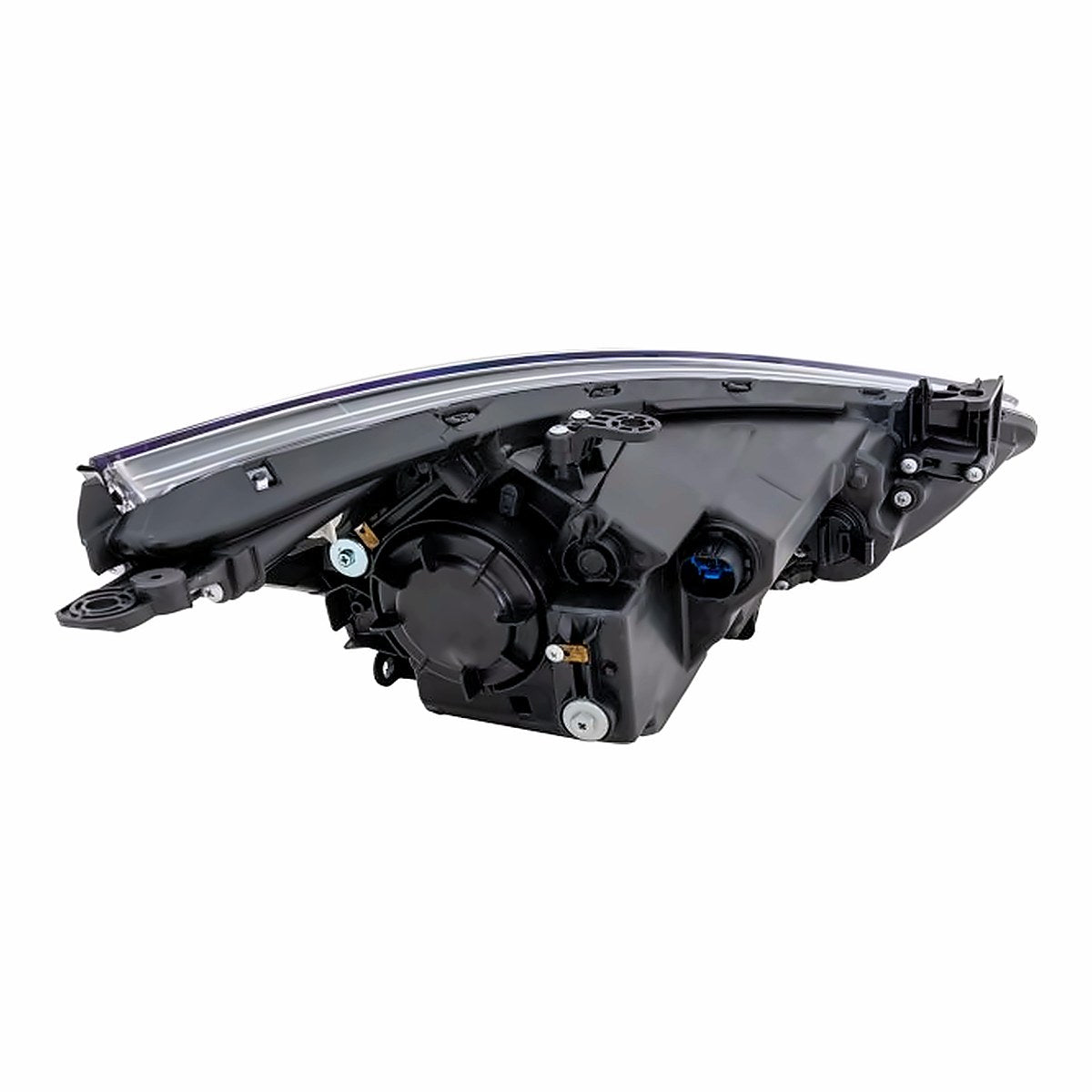 2015-2017 Hyundai Accent_Hatchback Headlight Driver Side Halogen Without Led – Installed View (HY2502192)