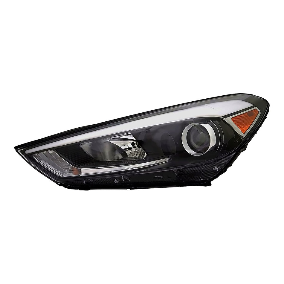 2016-2018 Hyundai Tucson Headlight Driver Side Halogen Without Led – Front View (HY2502199)