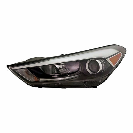 2016-2018 Hyundai Tucson Headlight Driver Side Halogen With Led – Front View (HY2502200)