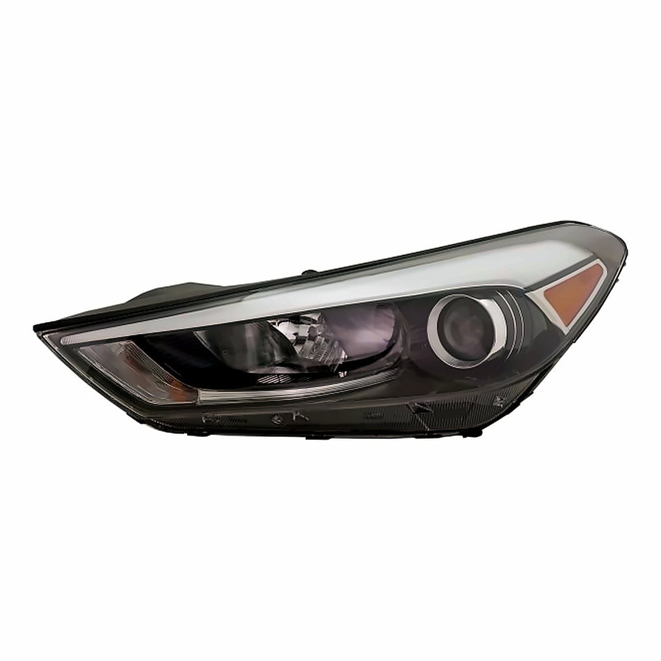 2016-2018 Hyundai Tucson Headlight Driver Side Halogen With Led – Front View (HY2502200)