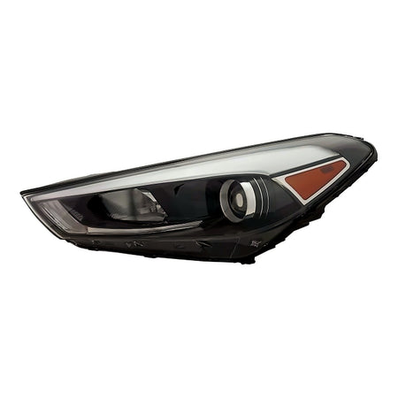 2016-2018 Hyundai Tucson Headlight Driver Side Halogen With Led – Side View (HY2502200)