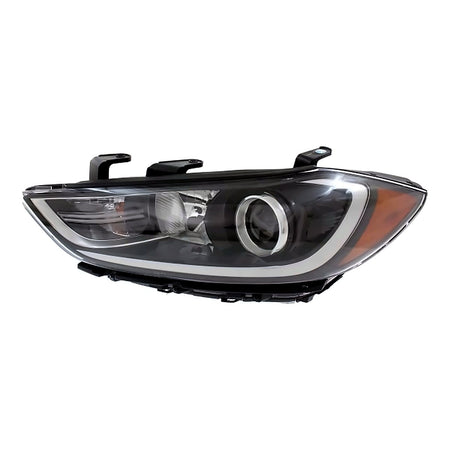 2017-2018 Hyundai Elantra_Sedan Headlight Driver Side Halogen Without Drl Se Model Korea Built – Front View (HY2502203)