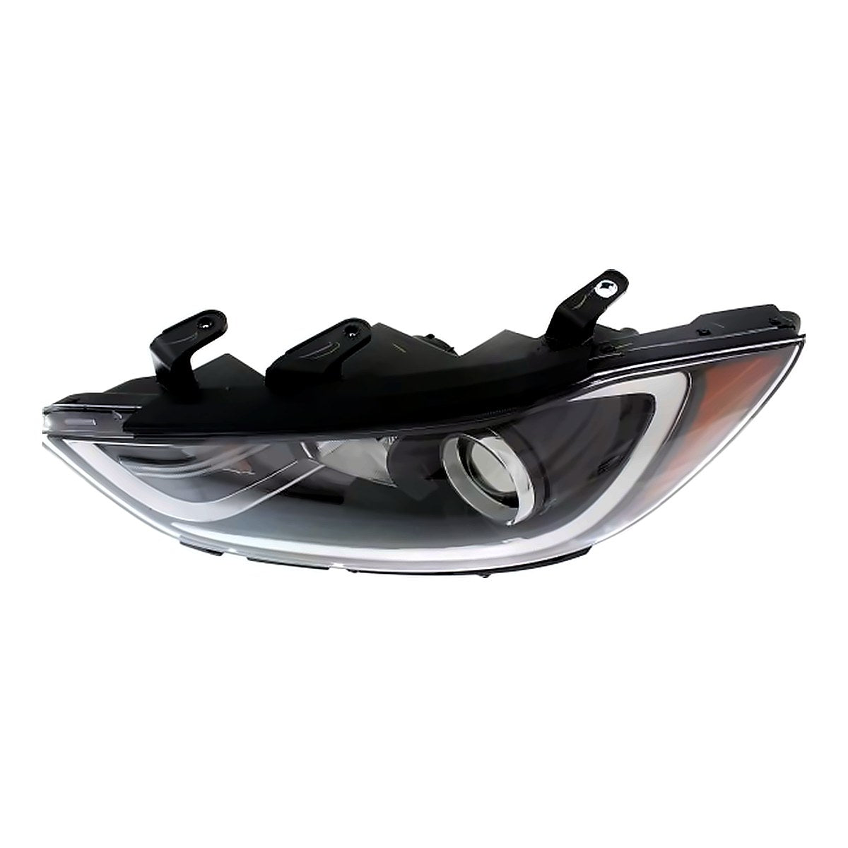 2017-2018 Hyundai Elantra_Sedan Headlight Driver Side Halogen Without Drl Se Model Korea Built – Detail View (HY2502203)